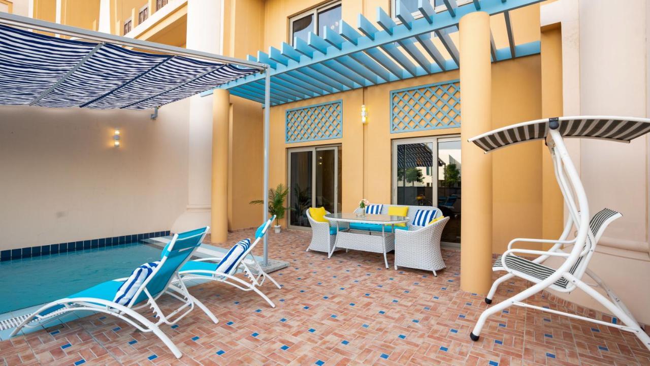 Exclusive Retreat Globalstay'S New 3Br Townhouse With Private Pool Dubai Exterior foto